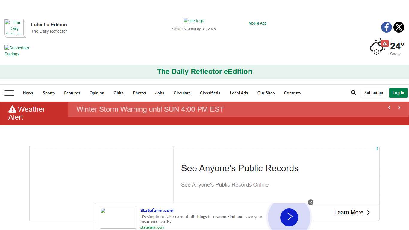 Jail Bookings reflector.com